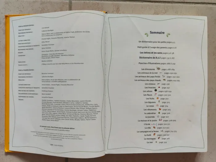 Larousse des maternelles le dictionnaire des 4/6 ans - photo numéro 4