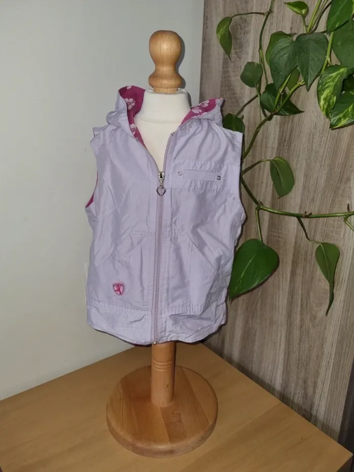 Veste fine sans manches 5 ans Tissaia
