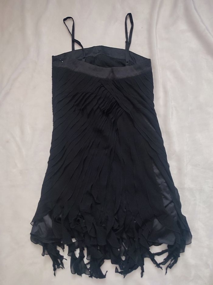 Robe noire voilage Morgan taille 36 - photo numéro 2