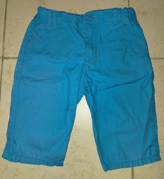 🩳 Short bleu garçon 5 ans 🩳