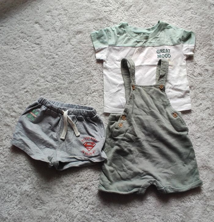 Short garçon 12 mois