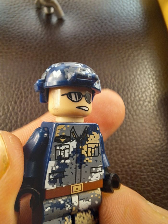 Figurine Lego compatible Militaire - photo numéro 8