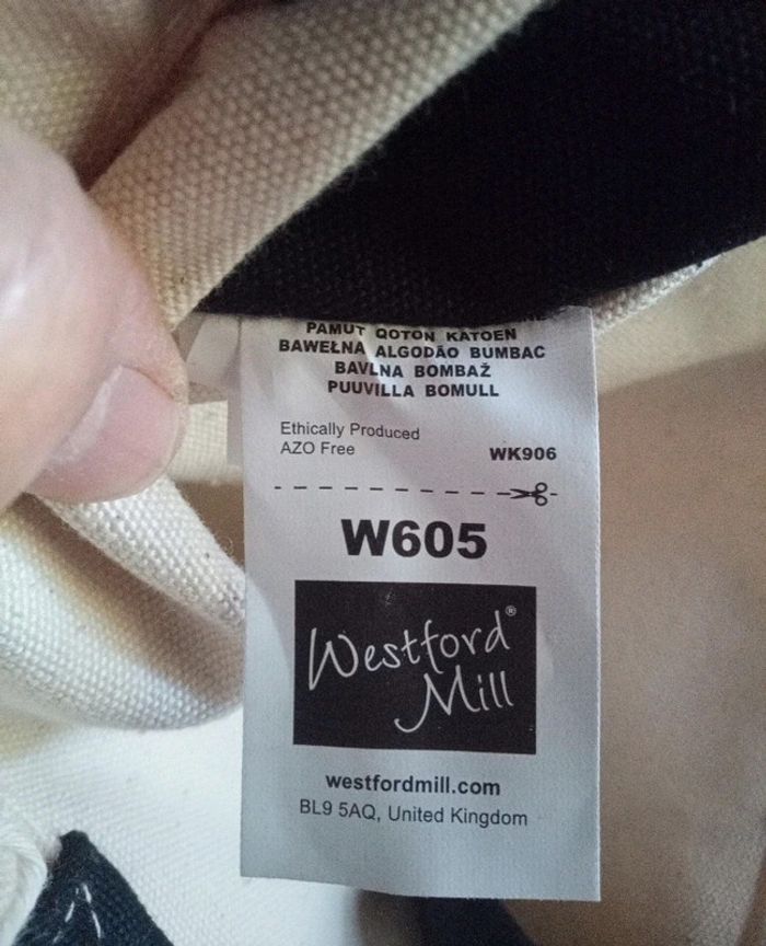 2 sacs cabas 30x25cm Westford Mill - photo numéro 6