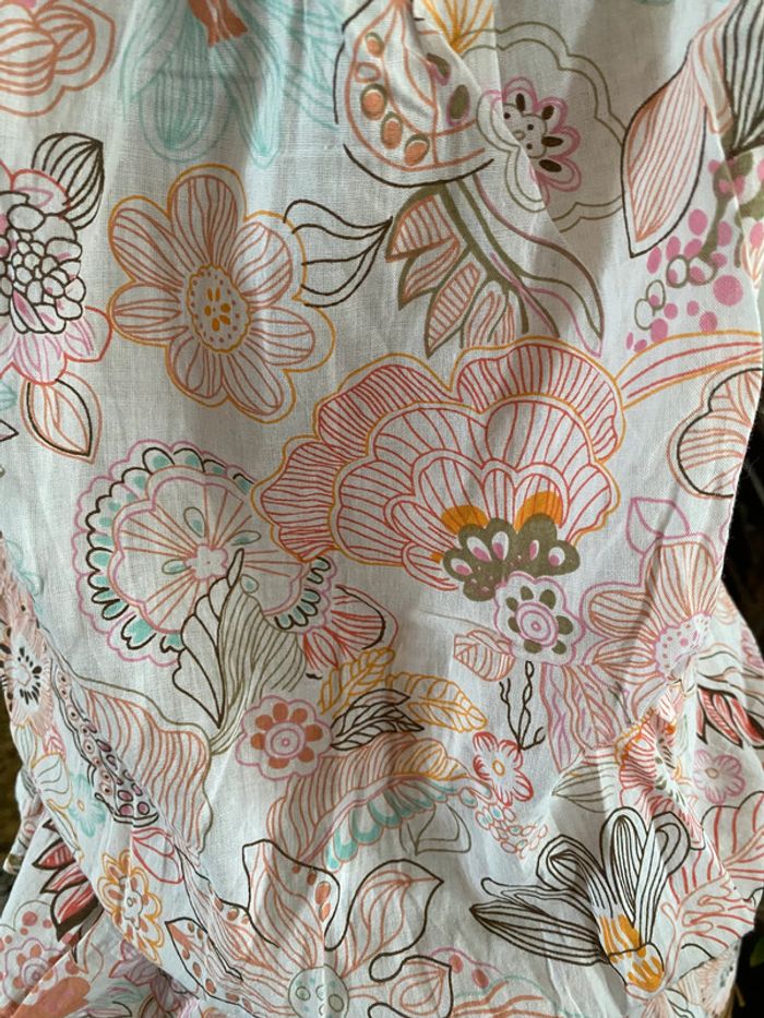 Débardeur péplum ICHI taille S - photo numéro 9