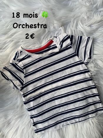 T-shirt 🍀 18 mois 🍀 Orchestra