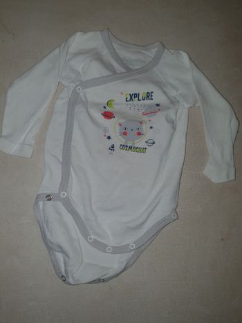 Body  6 mois manches longues