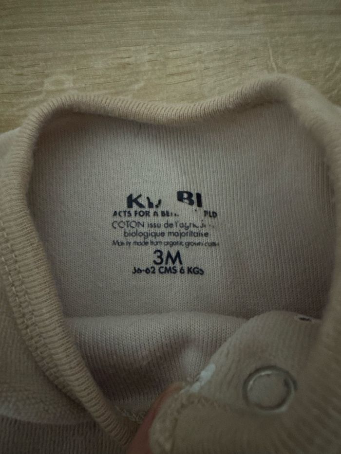 Lot de 3 pyjamas bébé mixte - taille 3 mois - photo numéro 4