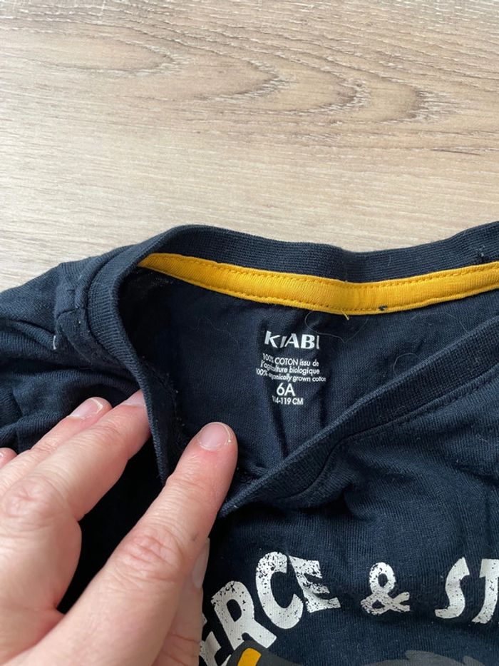 Tee-shirt « tigre » Kiabi 6 ans - photo numéro 2