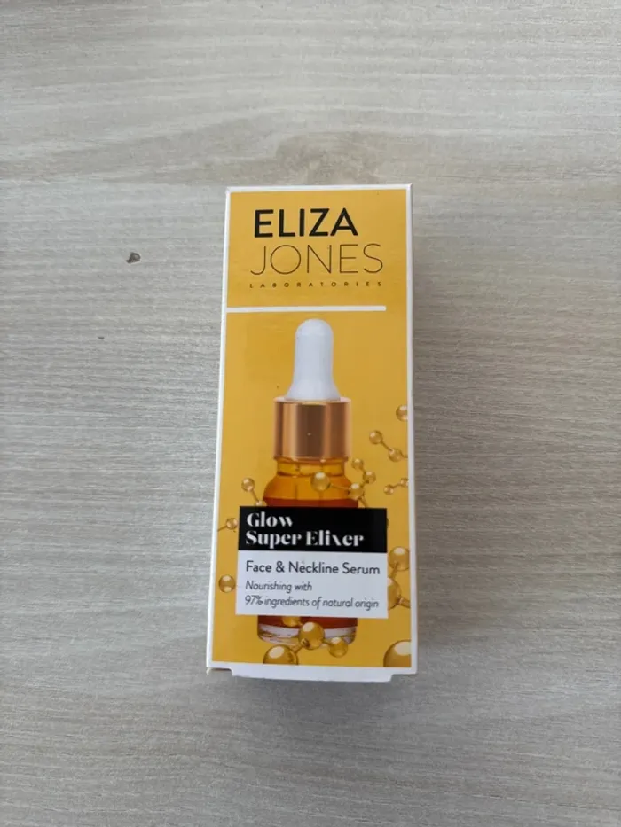 Sérum visage et cou rides glow NEUF eliza jones