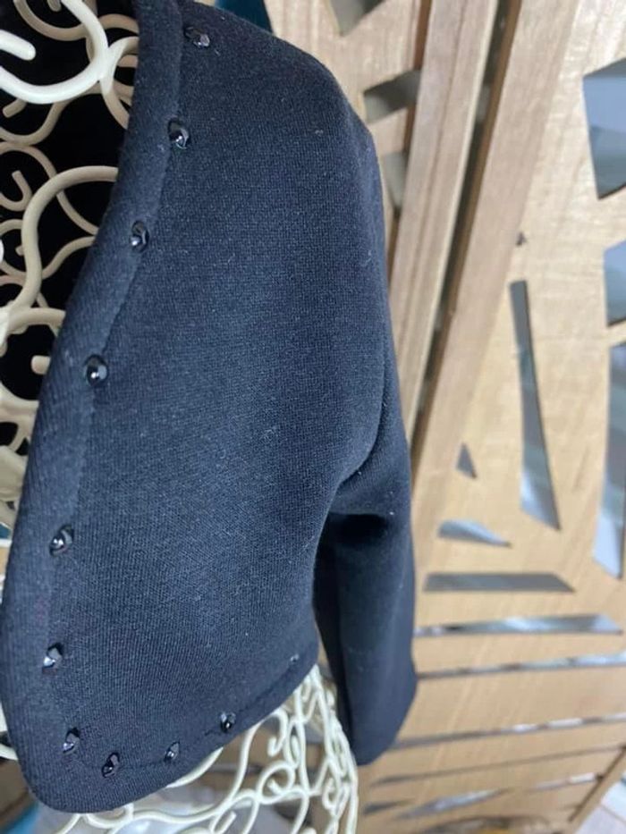 Gilet boléro polaire idéal cérémonie fille 4 ans - photo numéro 3