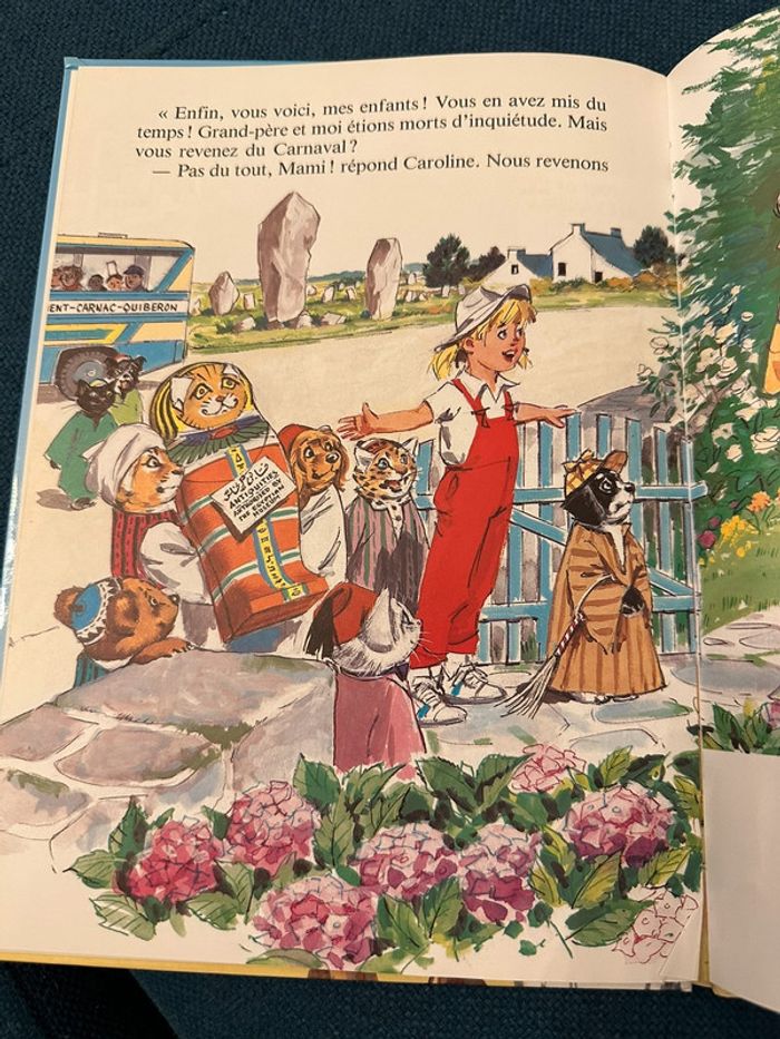 Livre vintage album Hachette Caroline en Égypte Pierre Probst - photo numéro 3