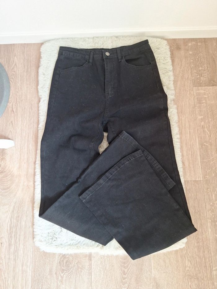 Jeans flare taille haute shein t38 #F38M-099 - photo numéro 2