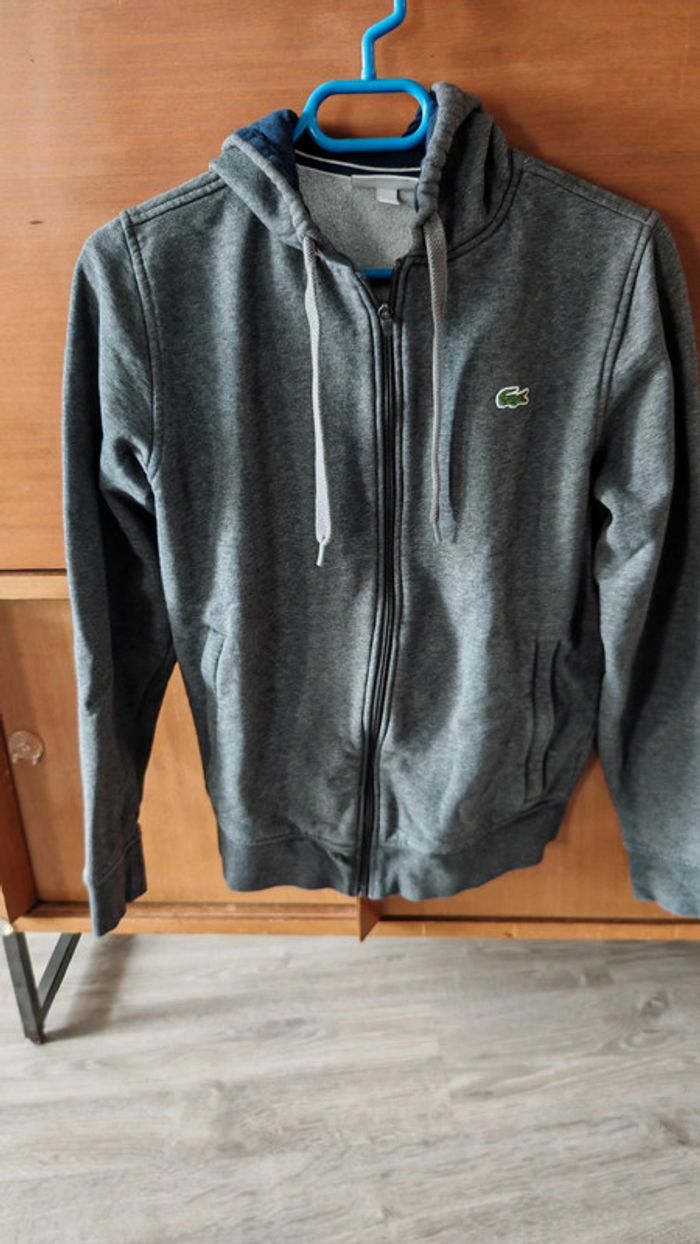 Sweatshirt lacoste à capuche