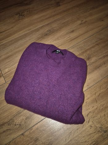 Pull en laine violet