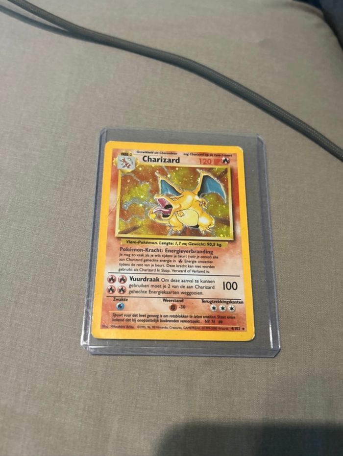 Pokemon Card Charizard Holo 1999 Dutch First Edition