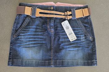 Mini jupe jean