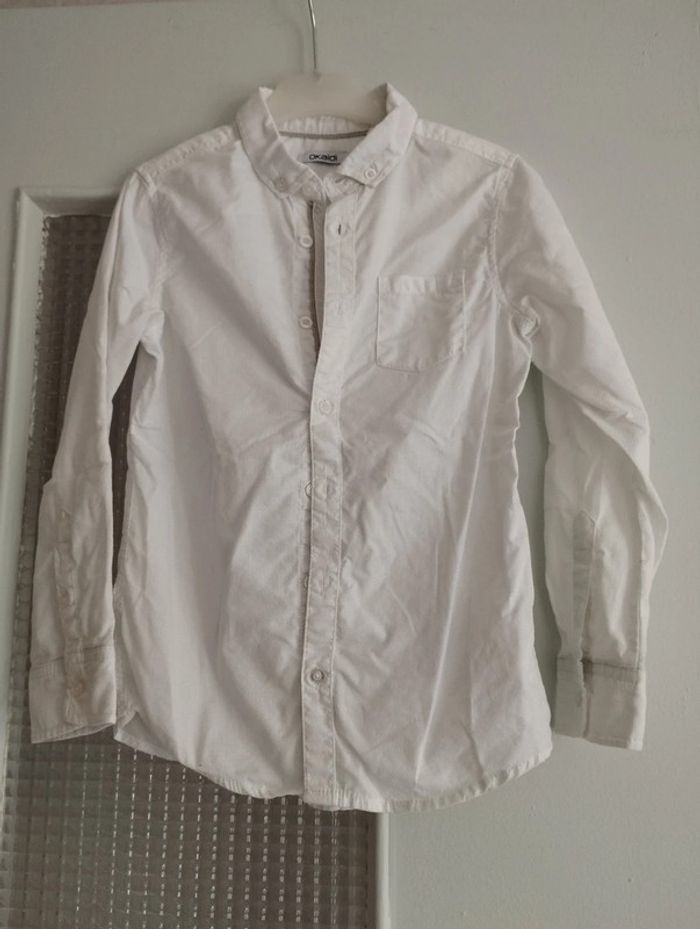 Chemise Okaïdi taille 8 ans