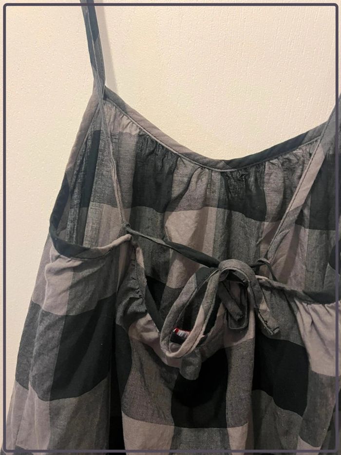 Robe Nikita taille XS carreaux gris noir - photo numéro 5