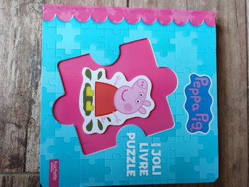 Livre puzzle Peppa pig