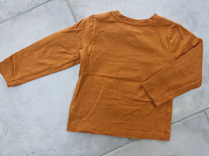 T-shirt manches longues marron Orchestra 23 mois - photo numéro 4
