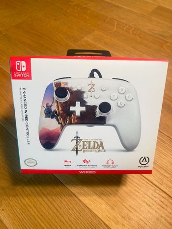 Manette the legend of Zelda link - switch 1/2 - neuve 