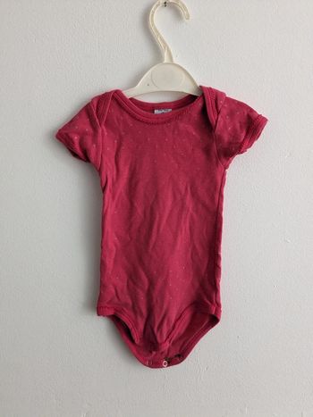 Body rose 12 mois petit bateau