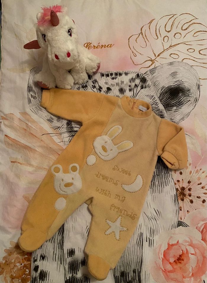 Pyjama polaire, taille 3 mois, marque Tex.