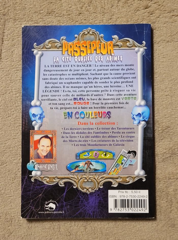 La cité oubliée des abîmes Richard Petit - photo numéro 2