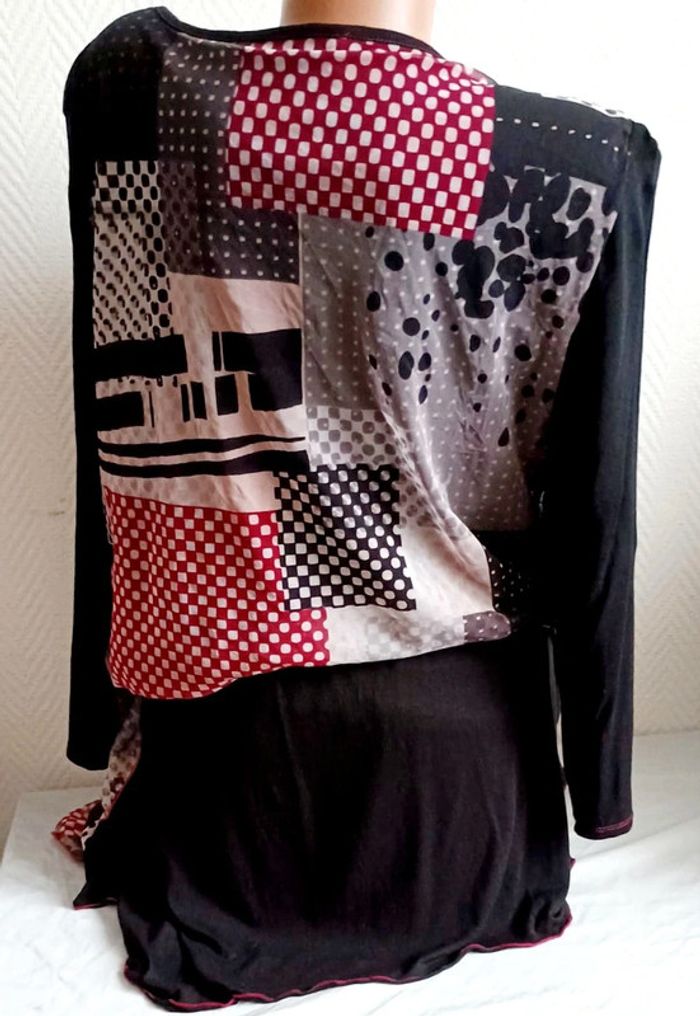 Blouse haut femme grande taille - photo numéro 4
