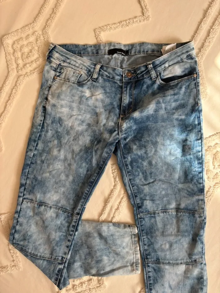 Jean délavé bleu Tally Weijl – vintage 2010s, taille 42, rétro vintage esprit Y2K - photo numéro 7