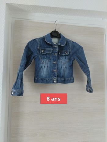 Veste en jean Verbaudet taille 8 ans