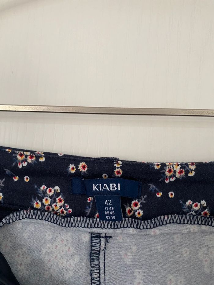 Pantalon fleuris droit - photo numéro 4