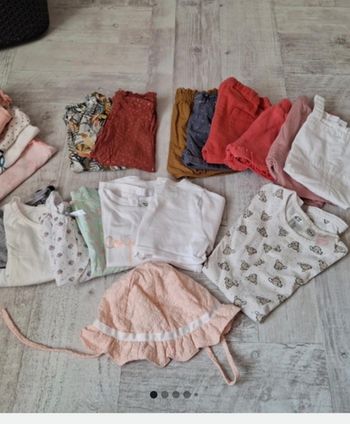 Lot vetement fille 18 mois été 