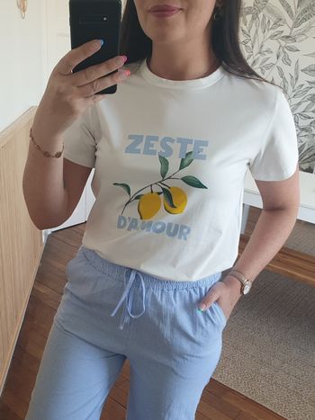T-shirt Zeste d'amour citrons Taille S
