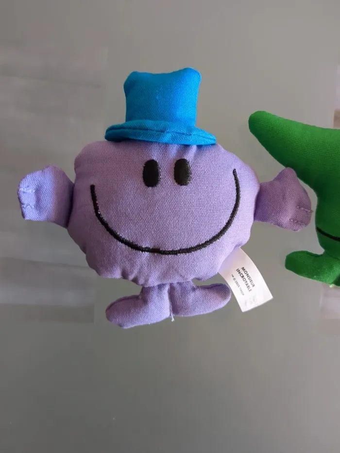 Lot de 2 peluches monsieur madame - photo numéro 2