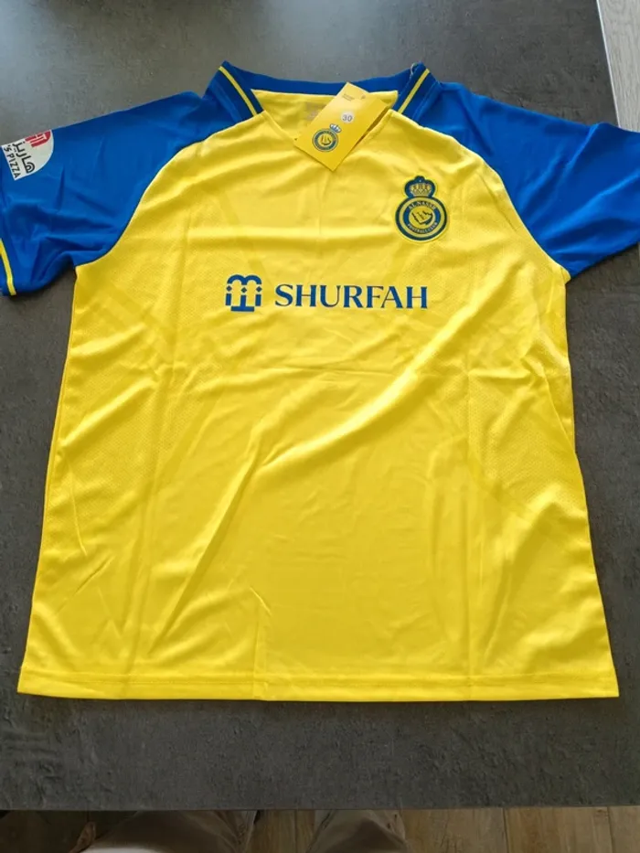 Tenue foot Christiano Ronaldo al nassr bleue. T.30 - photo numéro 2