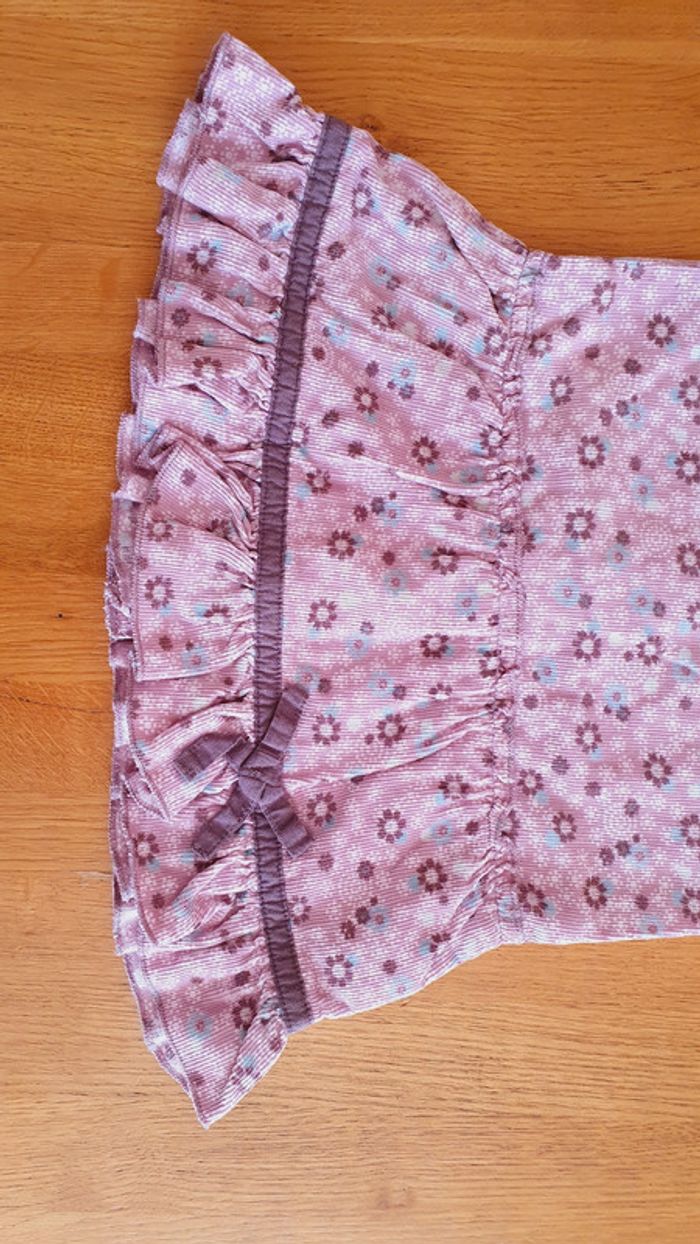 Robe en velours taille 6mois - photo numéro 2