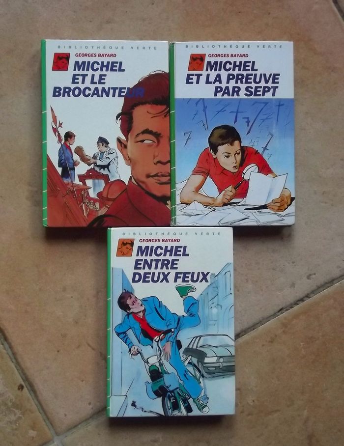 Michel par Georges Bayard Bibliothèque verte lot3 - photo numéro 3