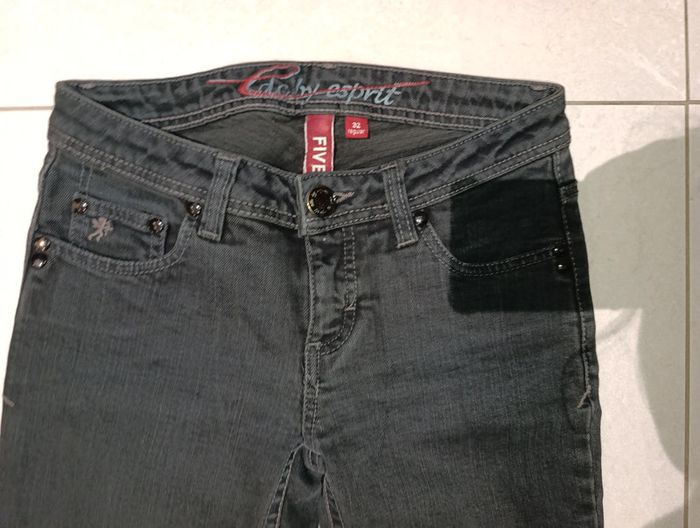 Jeans Esprit noir regular 32 - photo numéro 3