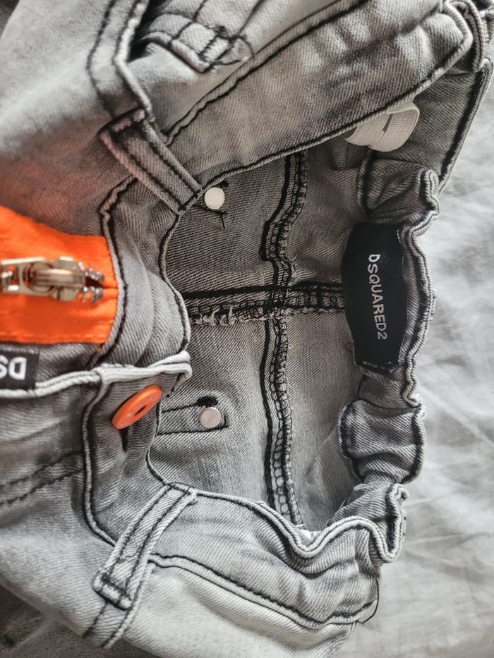 pantacourt en jeans desquared2 8ans (5e) - photo numéro 5