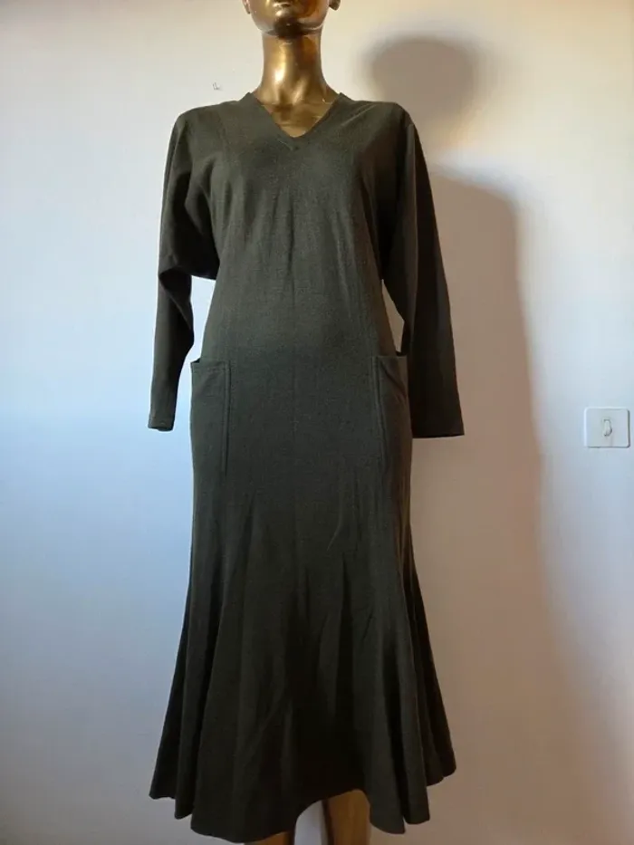 Robe kaki Chacok - photo numéro 3