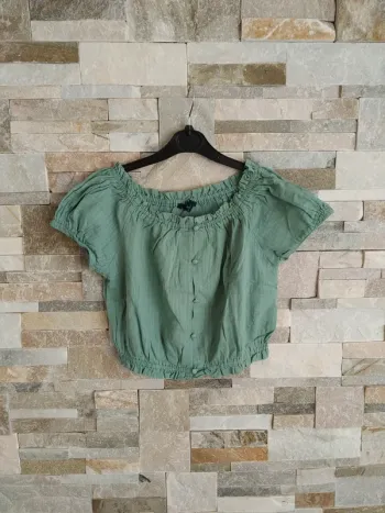 T shirt court fille