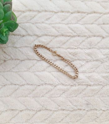 Bracelet / Gourmette enfant en plaqué or