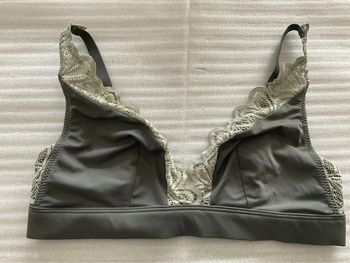 Soutien-gorge vert kaki Rougegorge