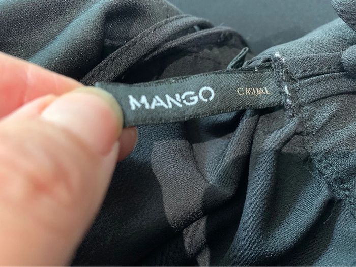 Robe Mango XS noire - photo numéro 5