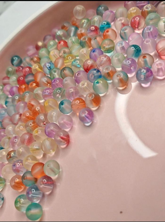 Lot de perles en verre pour création DIY - photo numéro 3