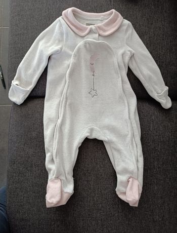 Pyjama velours Orchestra taille 6 mois