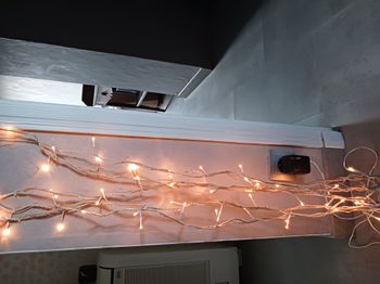 Deco lumineuse blanche 100 cm