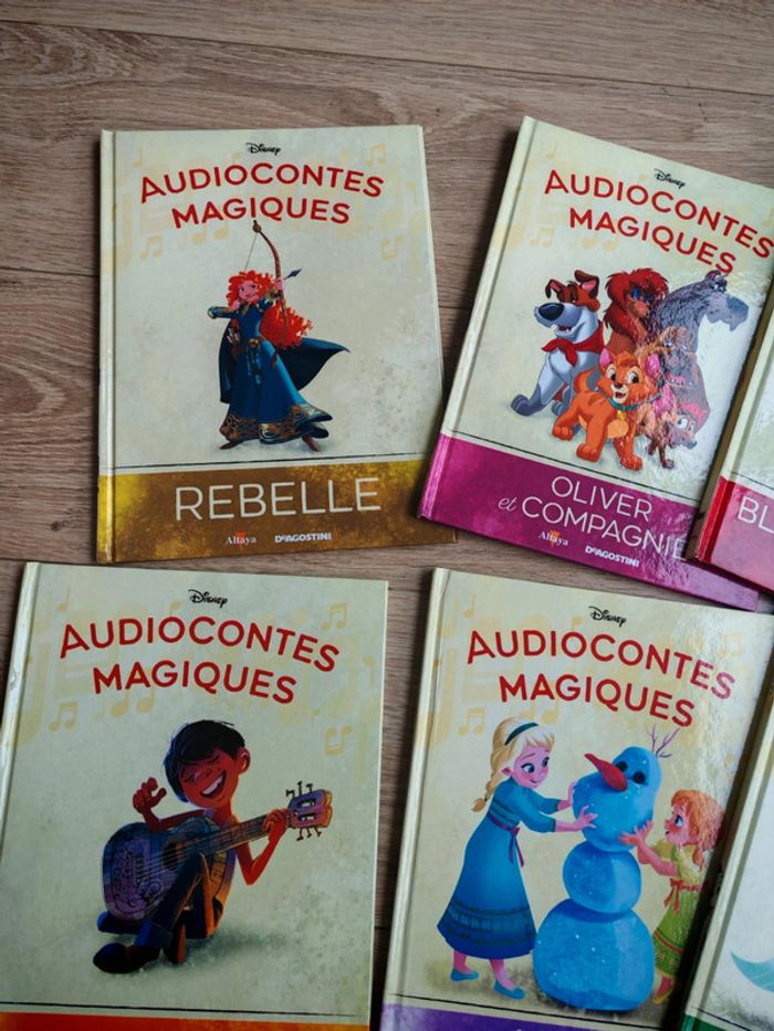 Lot livres audiocontes Disney histoire du soir - photo numéro 2