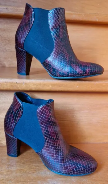 Bottines cuir